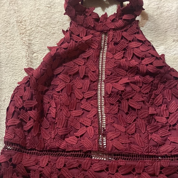 It’s New!! Burgundy light lace and lined. Screaming sexy a show stopper! - Picture 3 of 10